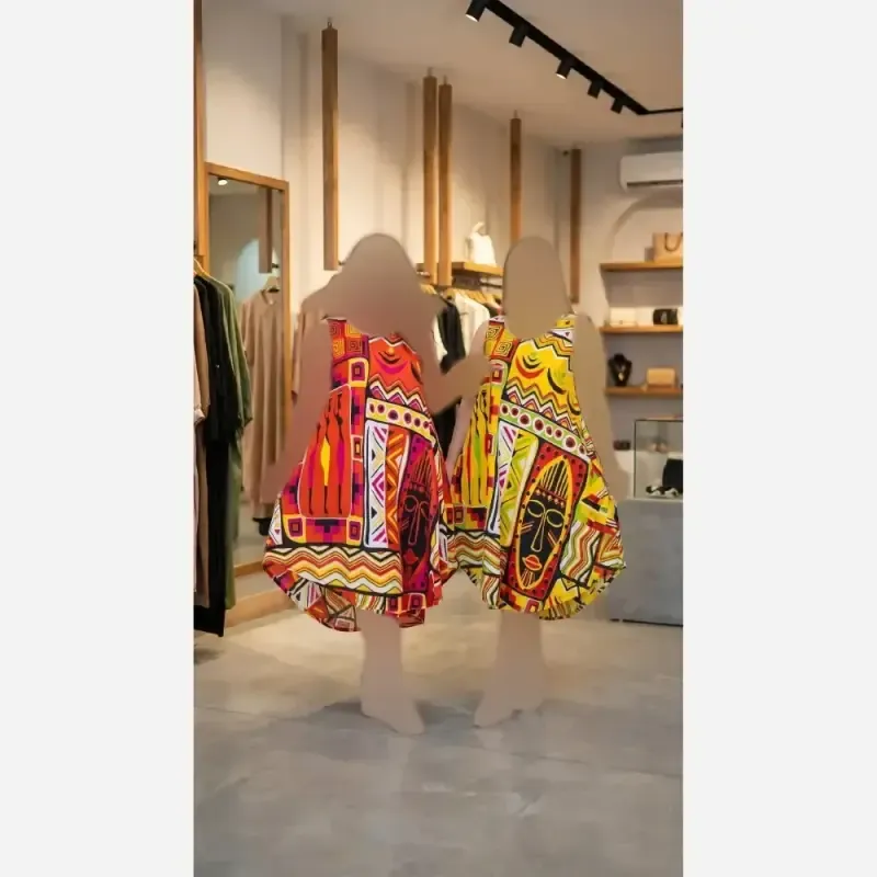 سارافون نخی وارداتی زنانه فری سایز مدل t8077
