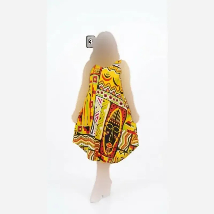 سارافون نخی وارداتی زنانه فری سایز مدل t8077