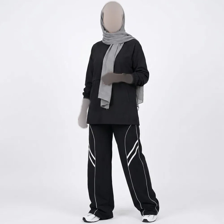 شلوار اسلش زنانه بگ ورزشی جنس آیرو کد 11784